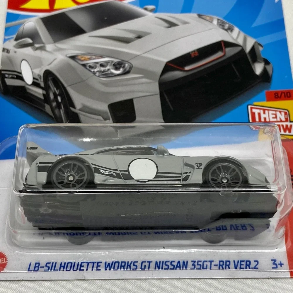 Hot Wheels LBWK GT Nissan 35GT-RR Ver 2 HW Then Now 8/10 Grey 1/64 Die-cast 2021